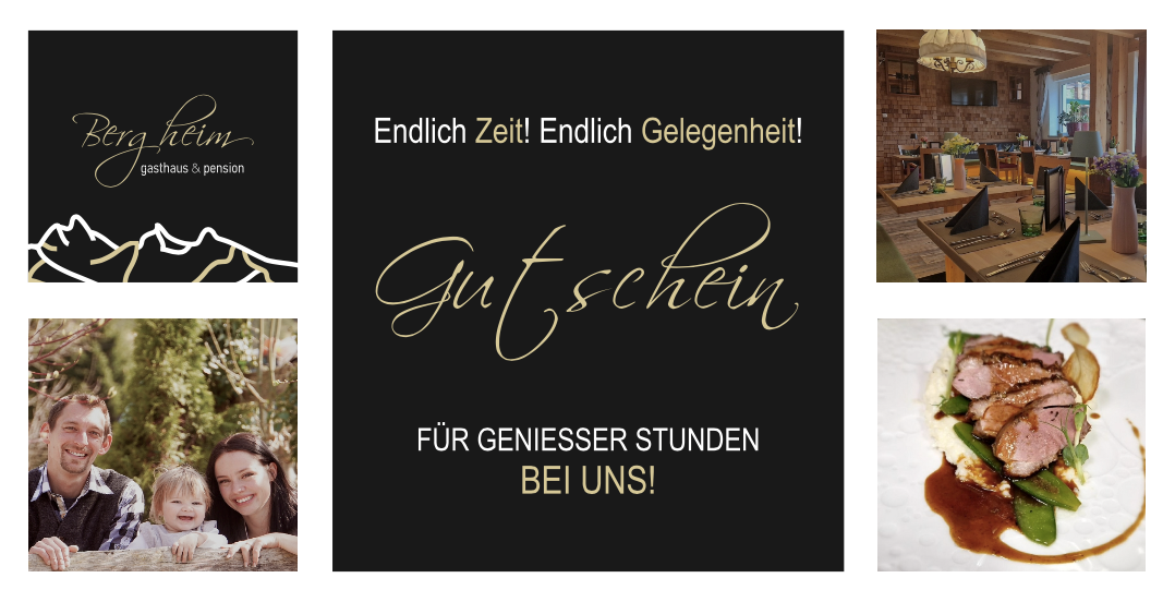 BERGHEIM - Gasthaus & Pension / Tannheim-Tirol